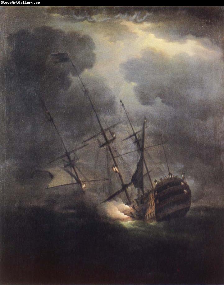 Monamy, Peter The Loss of H.M.S. Victory in a gale on 4 October 1744